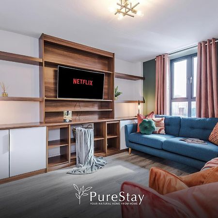 Stunning Five Bedroom Manchester House With Free Parking By Purestay Short Lets & Serviced Accommodation Eksteriør bilde