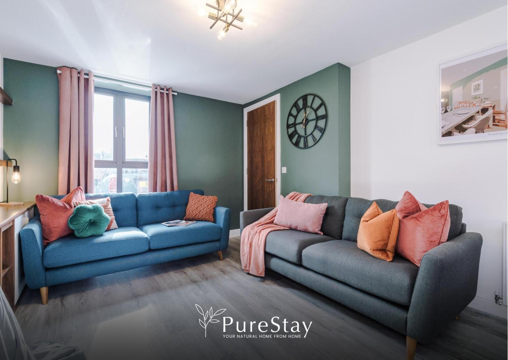 Stunning Five Bedroom Manchester House With Free Parking By Purestay Short Lets & Serviced Accommodation Eksteriør bilde