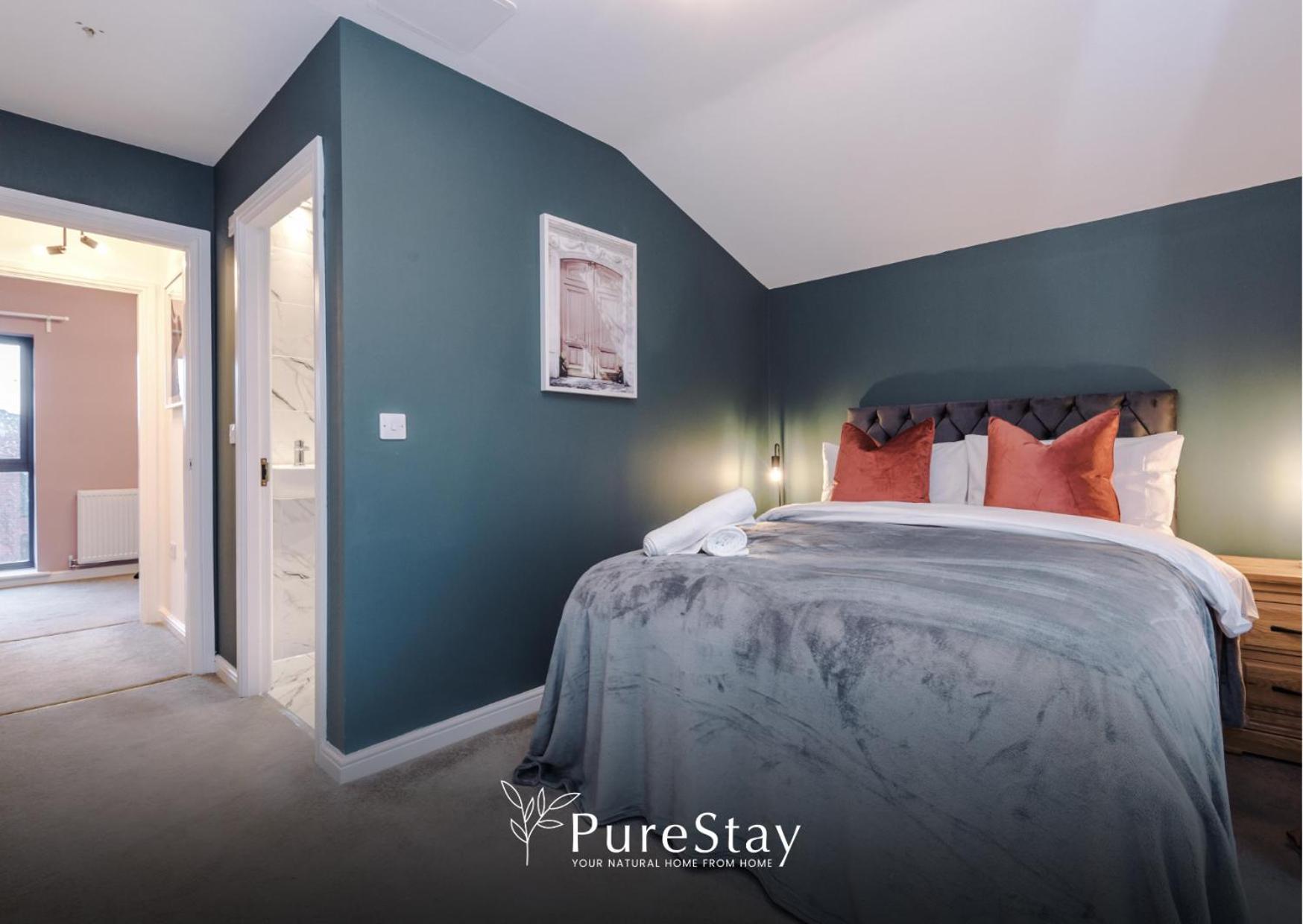 Stunning Five Bedroom Manchester House With Free Parking By Purestay Short Lets & Serviced Accommodation Eksteriør bilde